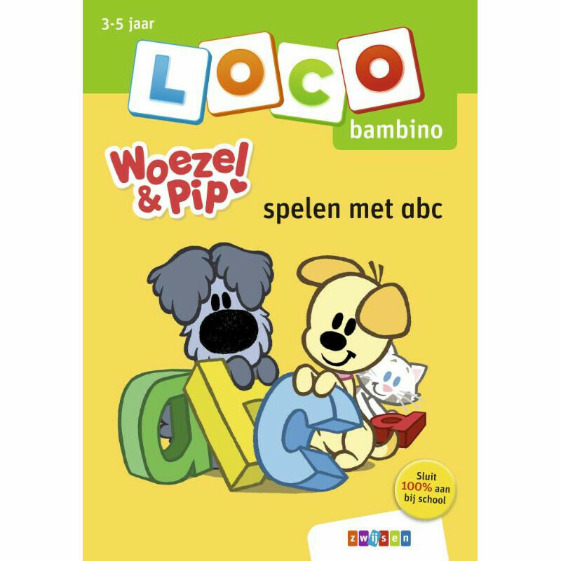 Meer Gecomprimeerd datum Bambino Loco: Woezel & Pip spelen met abc | Bekius Schoolmaterialen