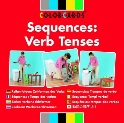 Colorcards - Reeksen: Werkwoordsvormen (Sequences: Verb Tenses)